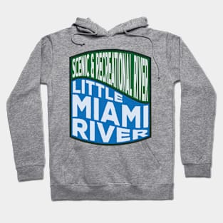 Little Miami River Scenic and Recreational River Wave Hoodie